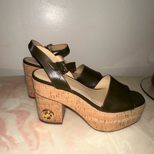 Michael Kors Olive Platform Shoe